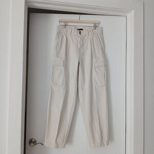 Banana Republic Factory. Denim Pleated Cargo Pants